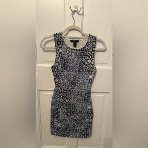 Forever 21 Patterned Bodycon Dress